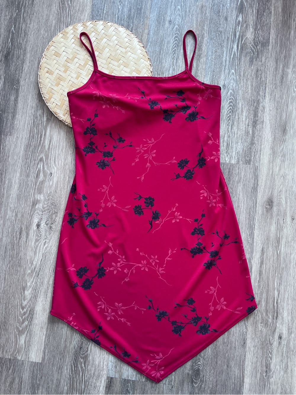 Vintage Y2K bandana dress‎ floral whimsy goth